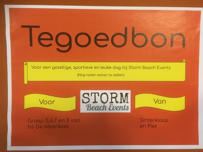 Tegoedbon Storm Beach Events